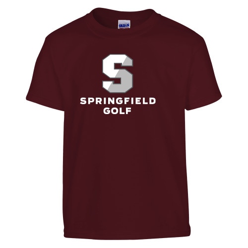  Youth Maroon T Shirt - Golf