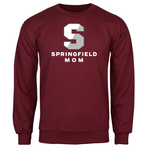  Maroon Fleece Crew - Mom