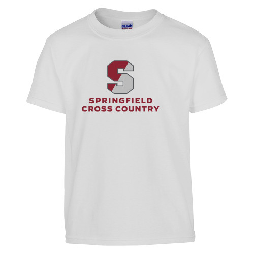  Youth White T Shirt - Cross Country