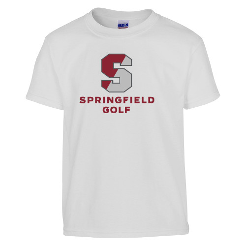  Youth White T Shirt - Golf