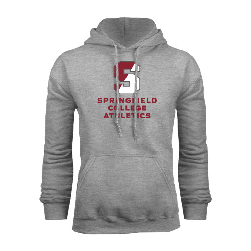  Grey Fleece Hoodie - Springfield College Athletics