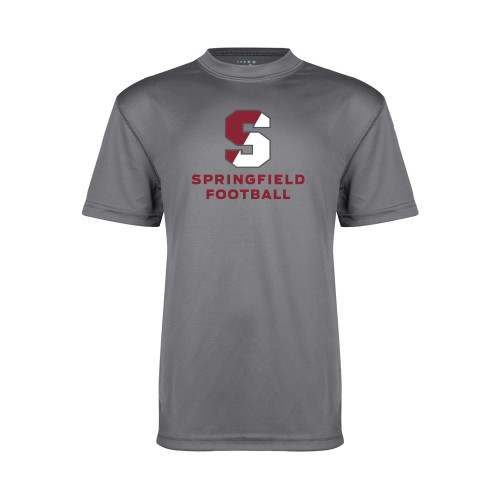  Youth Performance Grey Concrete Tee - Football