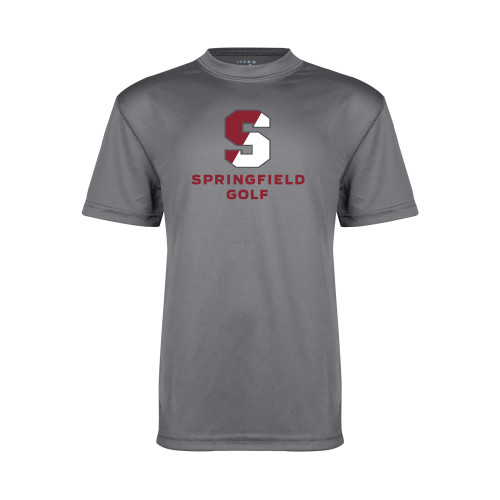  Youth Performance Grey Concrete Tee - Golf