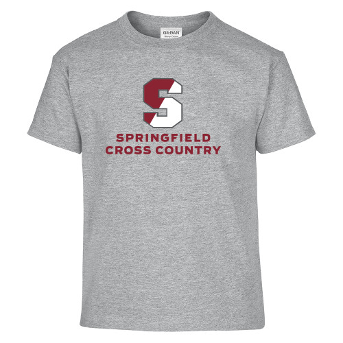  Youth Grey T Shirt - Cross Country