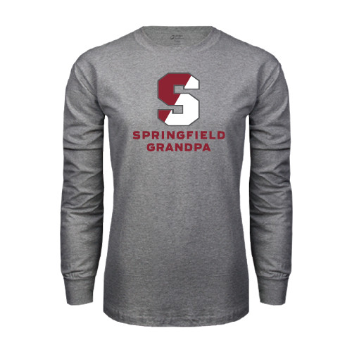  Grey Long Sleeve T Shirt - Grandpa