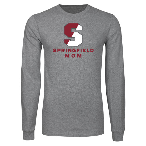  Grey Long Sleeve T Shirt - Mom