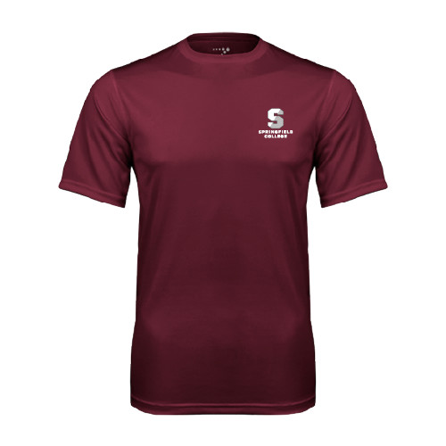  Maroon Performance Tee - Official Logo
