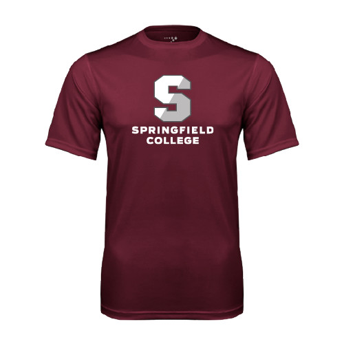  Maroon Performance Tee - Official Logo