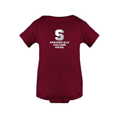  Maroon Infant Onesie - Springfield College Pride