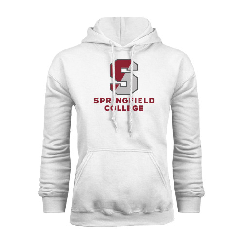  White Fleece Hoodie - Official Logo