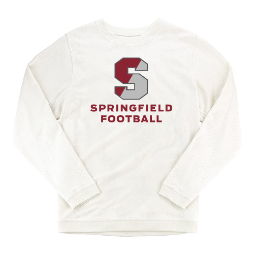  Boxercraft Womens Cream Corded Crew - Football