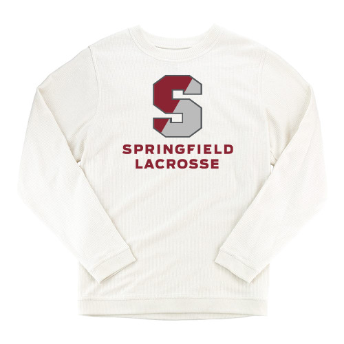  Boxercraft Womens Cream Corded Crew - Lacrosse