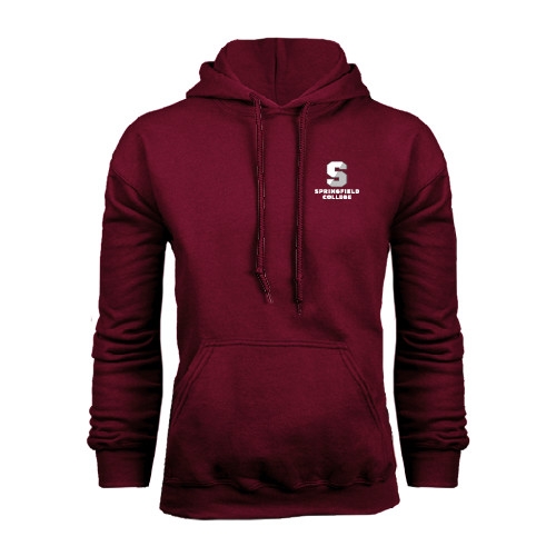  Maroon Fleece Hoodie - Official Logo