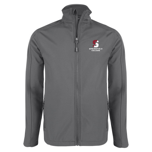  Charcoal Softshell Jacket - Official Logo