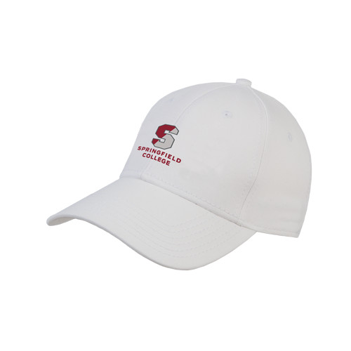  White Structured Adjustable Pro Style Hat - Official Logo