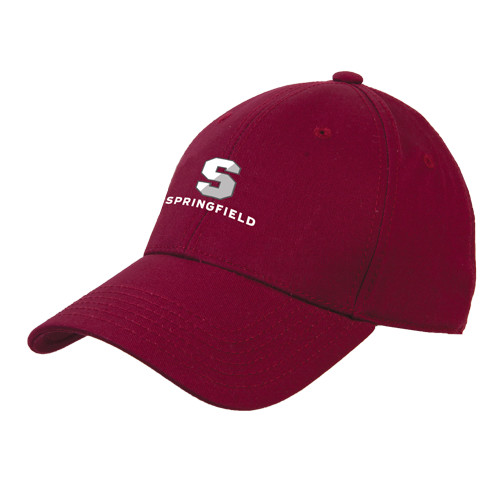  Maroon Structured Adjustable Pro Style Hat - Springfield S