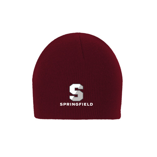  Maroon Knit Beanie - Springfield S
