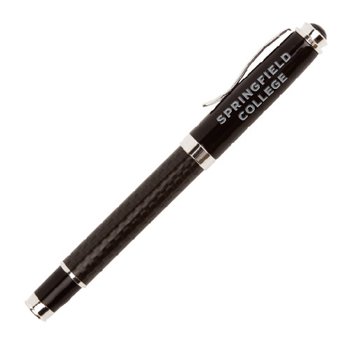  Luna Black Rollerball Pen - Springfield College Engraved