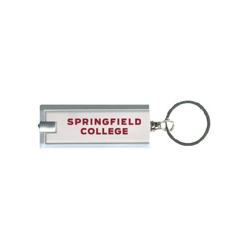  Turbo White Flashlight Key Holder - Springfield College