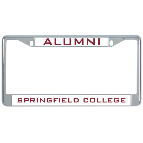  Alumni Metal License Plate Frame in Chrome - Alumni