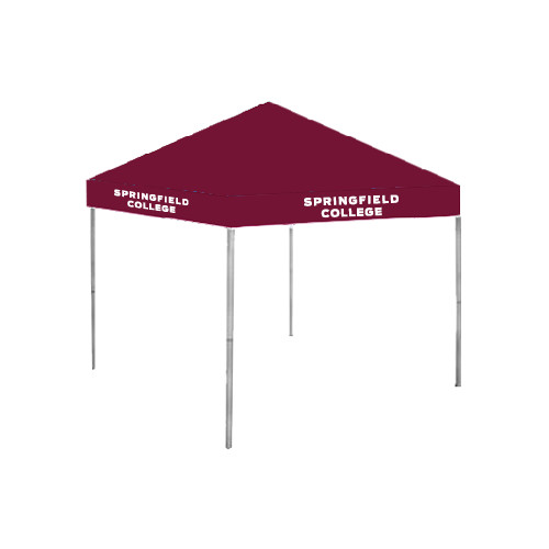  9 ft x 9 ft Maroon Tent - Springfield College