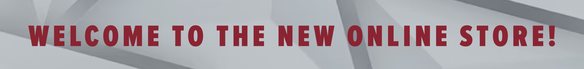 Welcome to the New Online Store