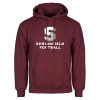 Thumbnail image for  Maroon Fleece Hoodie