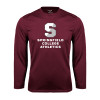Thumbnail image for  Maroon Performance Long Sleeve Shirt