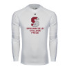 Thumbnail image for  Under Armour White Long Sleeve Tech Tee