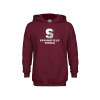Thumbnail image for  Youth Maroon Fleece Hoodie