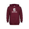 Thumbnail image for  Youth Maroon Fleece Hoodie