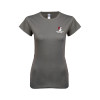 Thumbnail image for  Next Level Womens Charcoal Boyfriend Tee