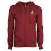 Thumbnail image for  ENZA Womens Maroon Fleece Full Zip Hoodie