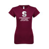 Thumbnail image for  Next Level Womens Maroon Boyfriend Tee