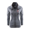 Thumbnail image for  Womens Charcoal Sport Wick Stretch Full Zip Jacket