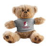 Thumbnail image for  Plush Big Paw 8 1/2 inch Brown Bear w/Grey Shirt