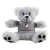 Thumbnail image for  Plush Big Paw 8 1/2 inch White Bear w/Grey Shirt