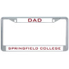 Thumbnail image for  Dad Metal License Plate Frame in Chrome