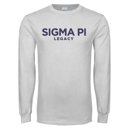White Long Sleeve T Shirt-Legacy