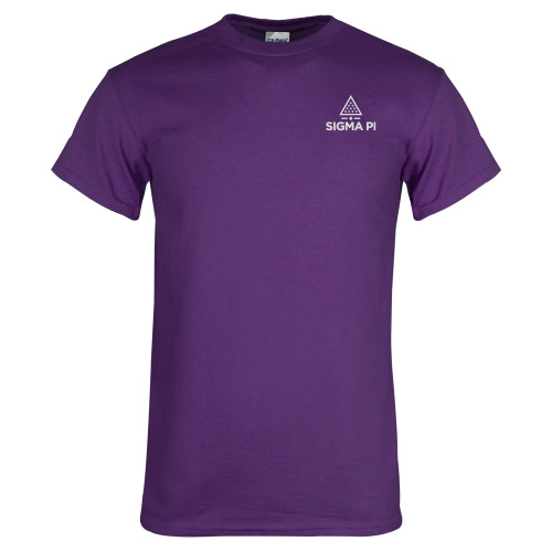 Purple T Shirt-Vertical Logo Mark