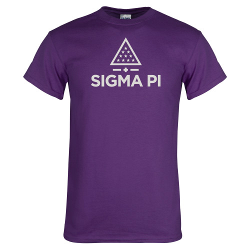 Purple T Shirt-Vertical Logo Mark