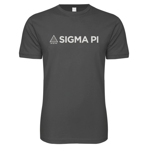 Next Level Charcoal SoftStyle T Shirt-Standard Logo Mark