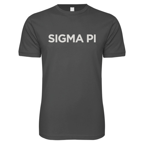 Next Level Charcoal SoftStyle T Shirt-Standard Word Mark