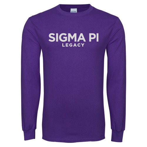 Purple Long Sleeve T Shirt-Legacy