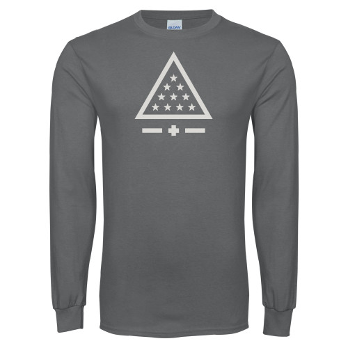 Charcoal Long Sleeve T Shirt-Icon