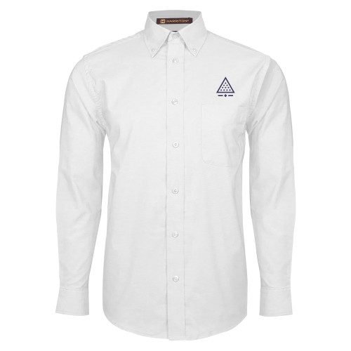 White Oxford Long Sleeve Shirt-Icon
