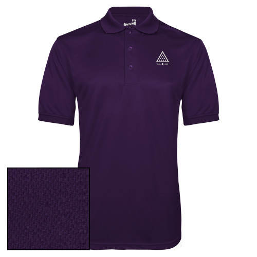 Purple Dry Mesh Polo-Icon