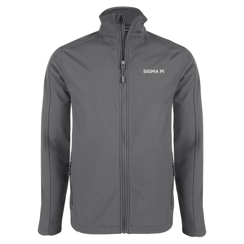 Charcoal Softshell Jacket-Standard Word Mark