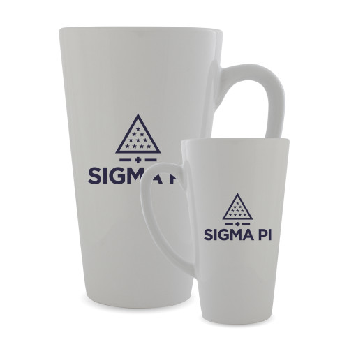 Full Color Latte Mug 17oz-Vertical Logo Mark