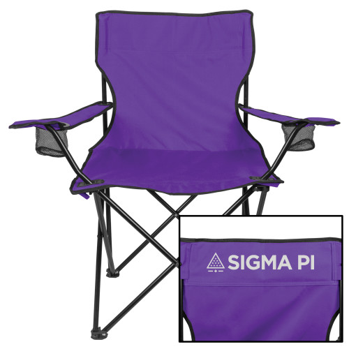 Deluxe Purple Captains Chair-Standard Logo Mark